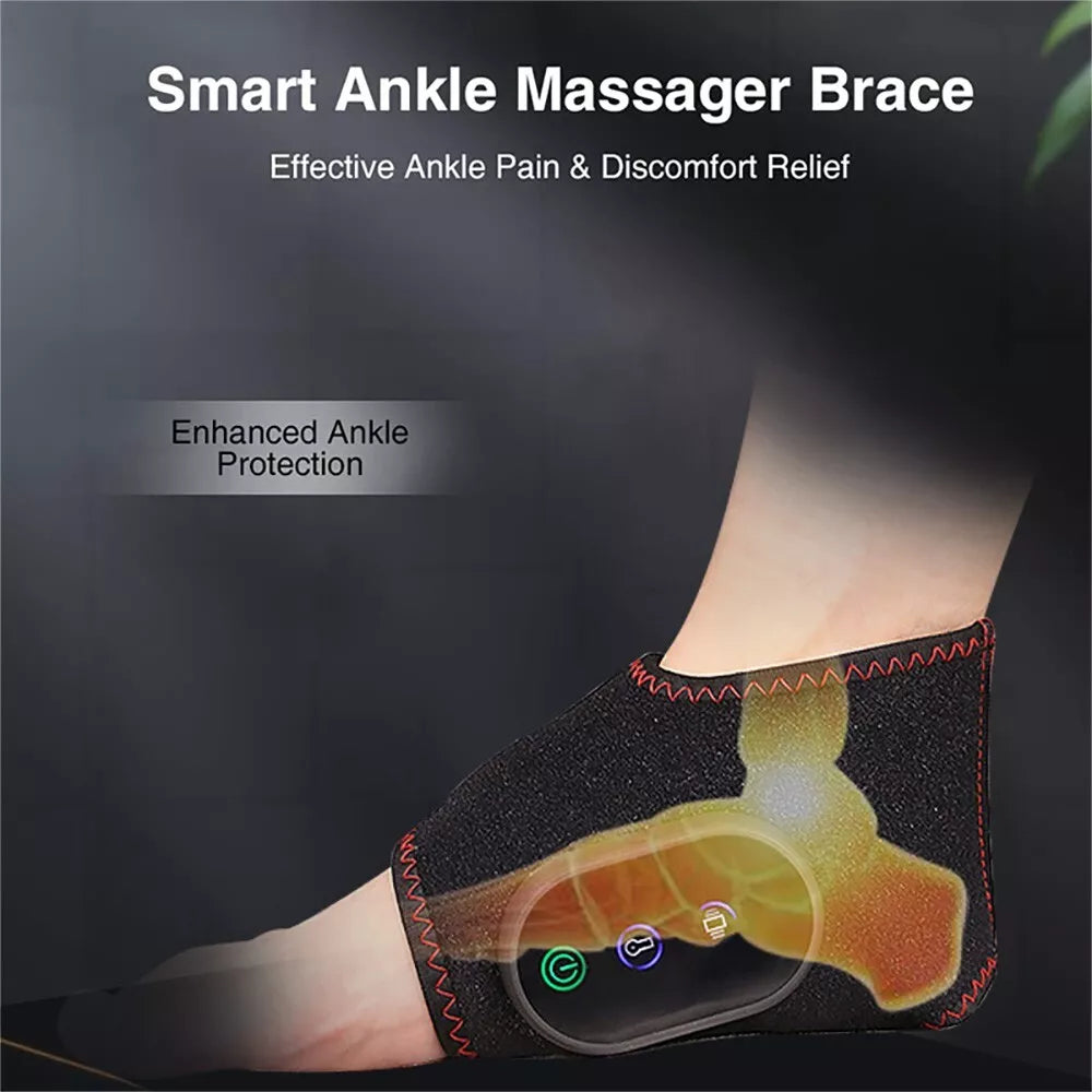 Ankle Support Brace Sleeve with Massage Function