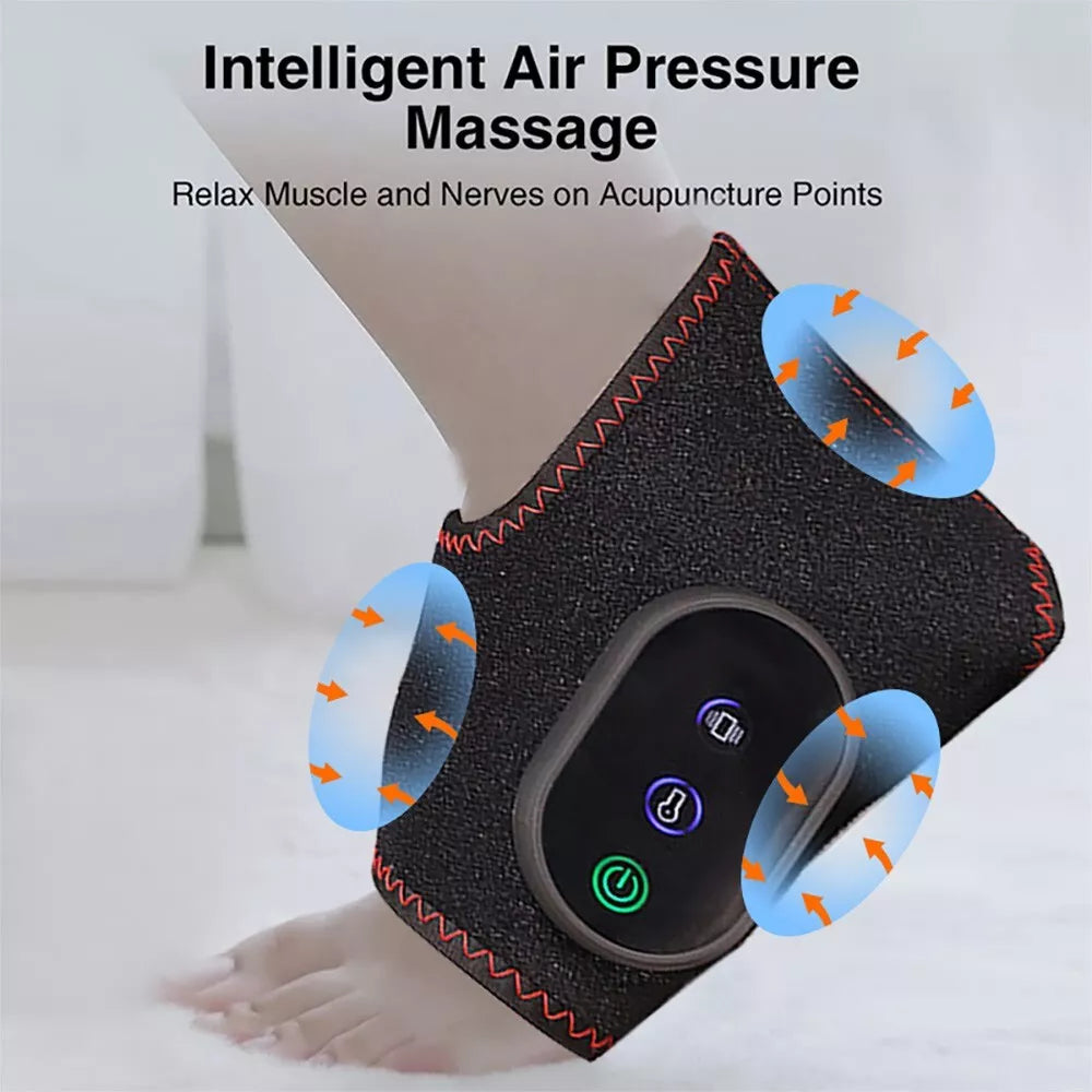 Ankle Support Brace Sleeve with Massage Function