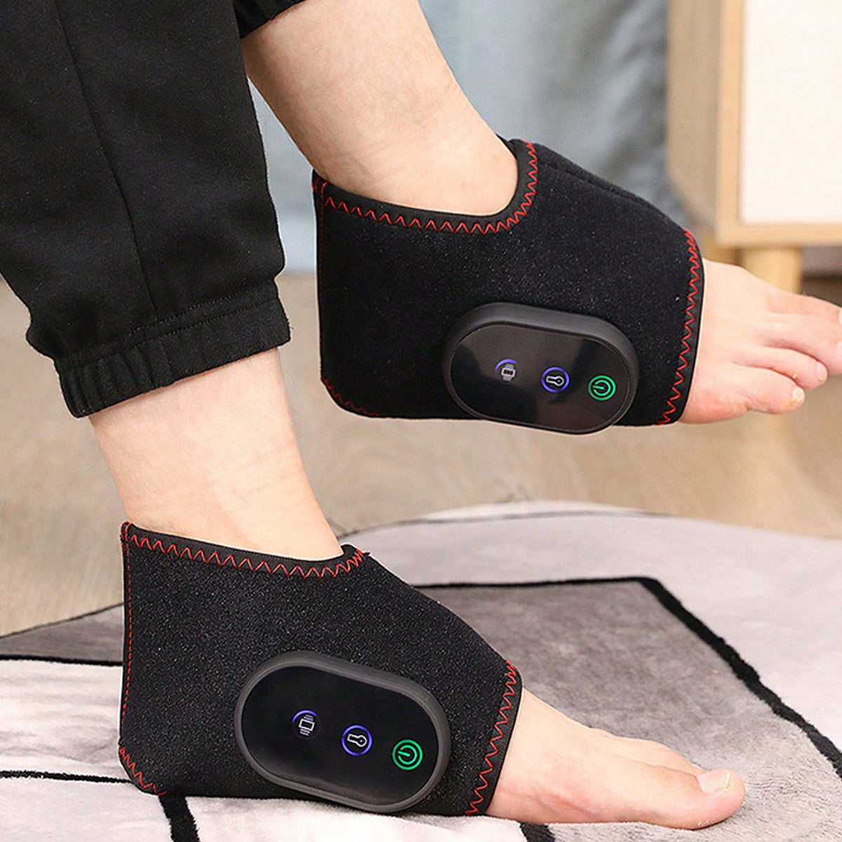 Ankle Support Brace Sleeve with Massage Function