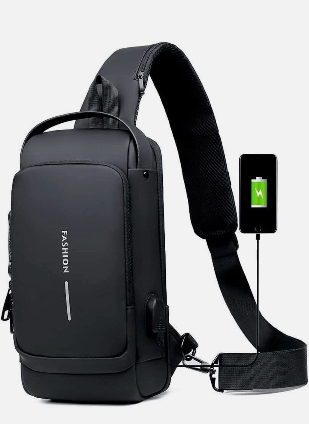 Anti Theft Backpack with Locking Zippers and Hidden Pockets