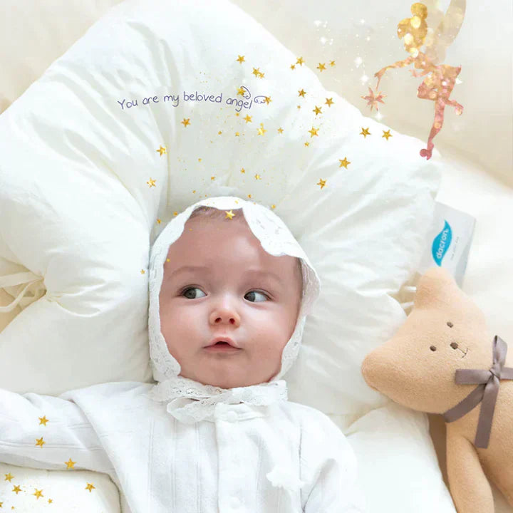 Toddler Kids Antibacterial Rectangular Pillow for Children
