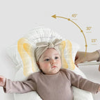 Toddler Kids Antibacterial Rectangular Pillow for Children