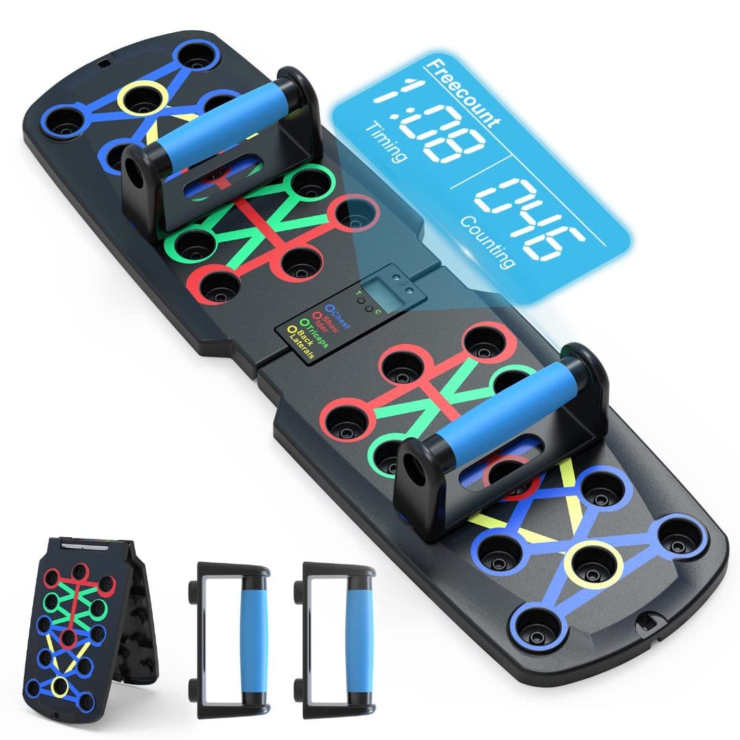 Digital Push-Up Board 30-in-1 Full Body Workout Exercise Equipment