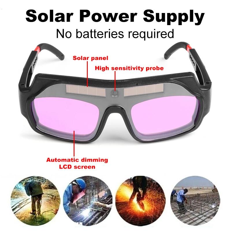 Auto Darkening Welding Goggles Safety Eye Protection Glasses