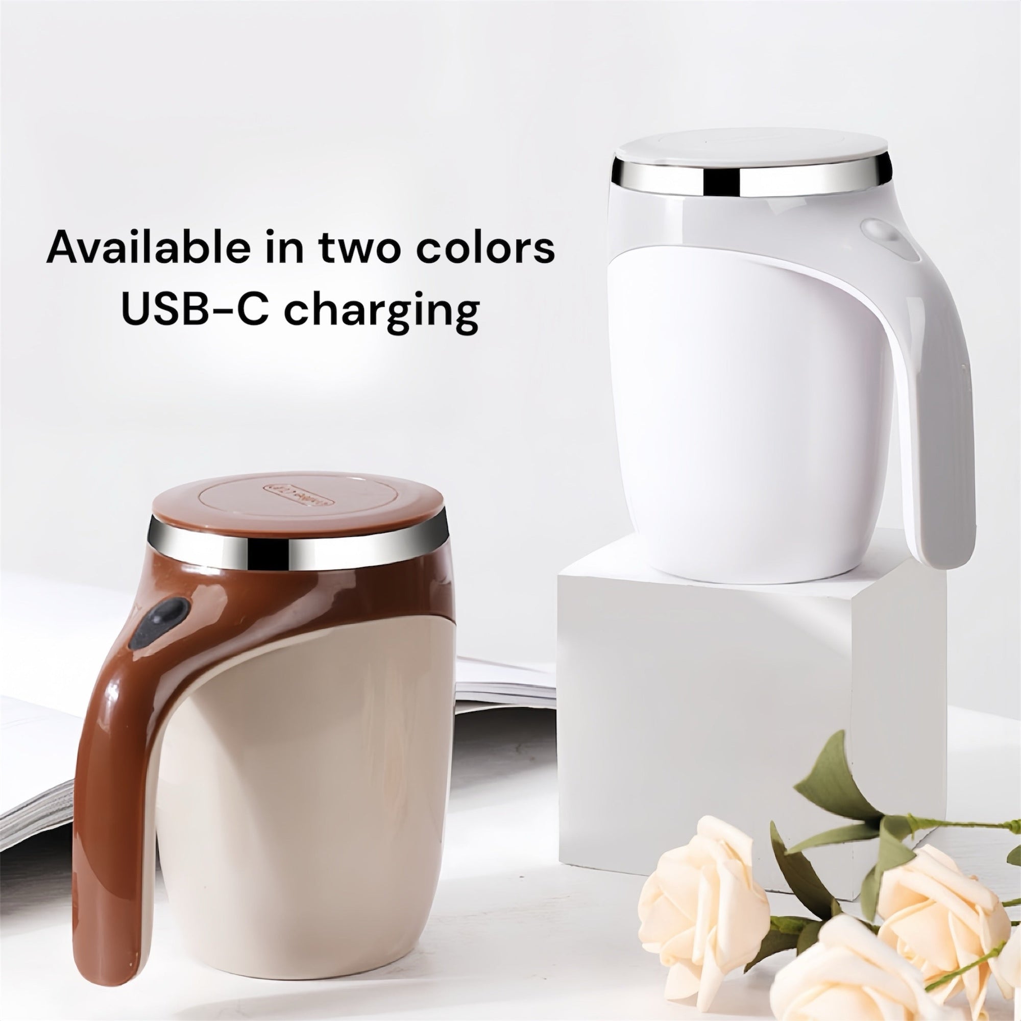 Magnetic Auto Stirring Mixer Cup Kitchen Gadget