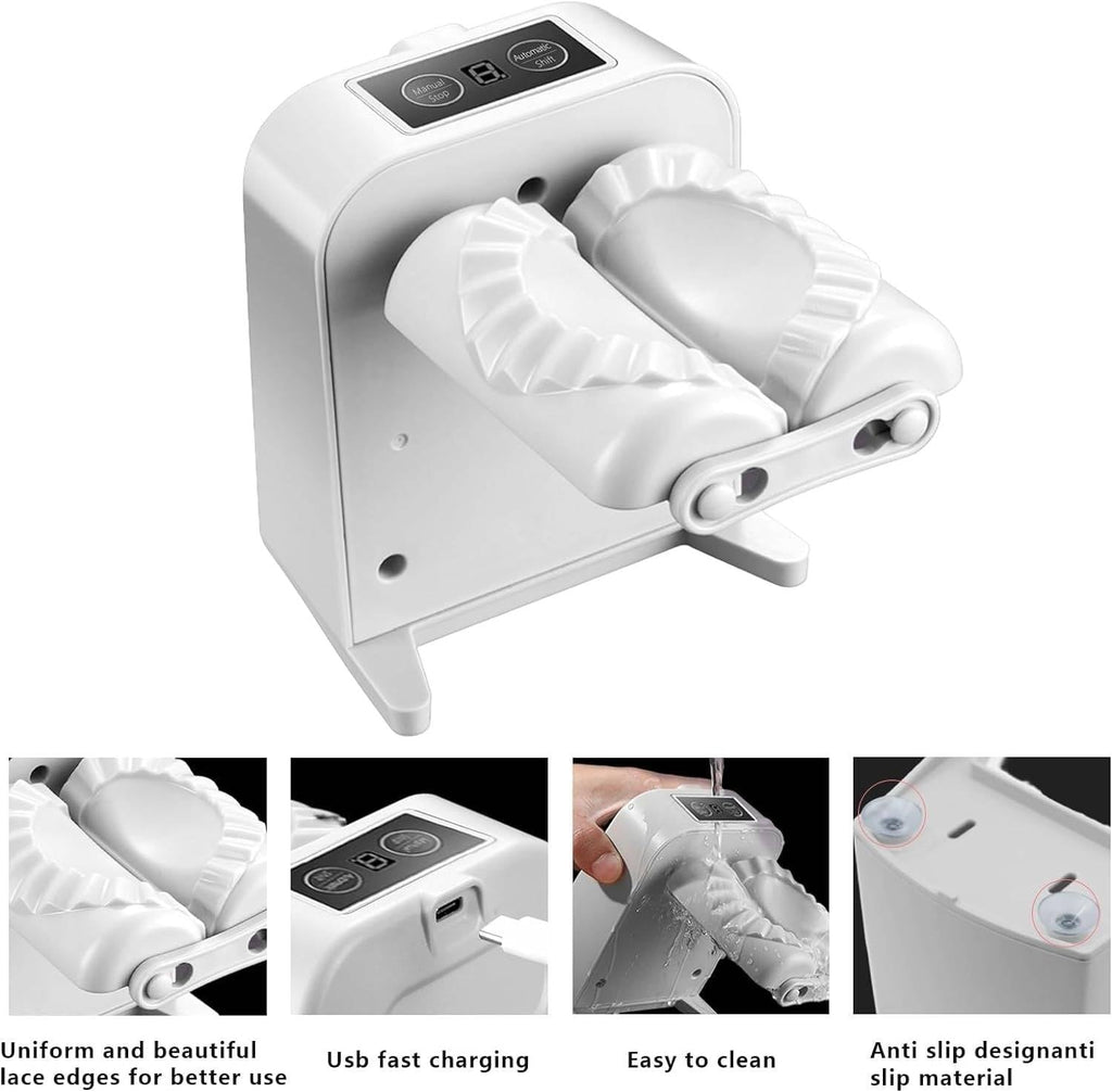 Automatic Dumpling Maker Machine Food Preparation Appliance

Rewritten title:  
Automatic Dumpling Maker Machine Food Preparation Appliance

Optimized title under 70 characters:  
Automatic Dumpling Maker Machine Food Preparation Appliance

---

The origi