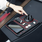 Car Mat Phone Holder Anti Slip Aromatherapy Cool Light Accessory