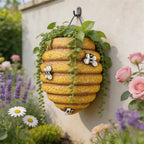 3D Beehive Shaped Wall Mounted Resin Planter Hanging Flower Pot