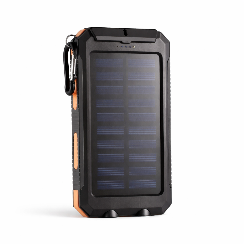 Portable Solar Power Bank 20000mAh External Battery Charger Fast Charge