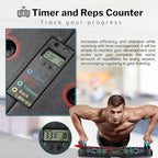 Digital Push-Up Board 30-in-1 Full Body Workout Exercise Equipment