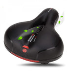 Bicycle Saddle Seat with Rear Reflector Soft Cushion