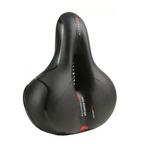 Bicycle Saddle Seat with Rear Reflector Soft Cushion
