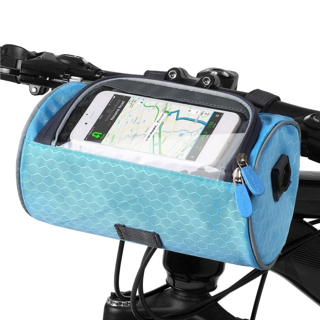 Bicycle Handlebar Bag Touchscreen Compatible Splash Resistant