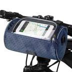 Bicycle Handlebar Bag Touchscreen Compatible Splash Resistant