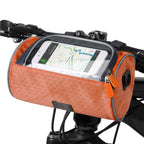 Bicycle Handlebar Bag Touchscreen Compatible Splash Resistant