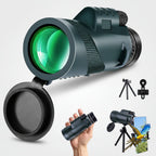 Binoculars with Compact Tripod Portable Outdoor Travel Optics
