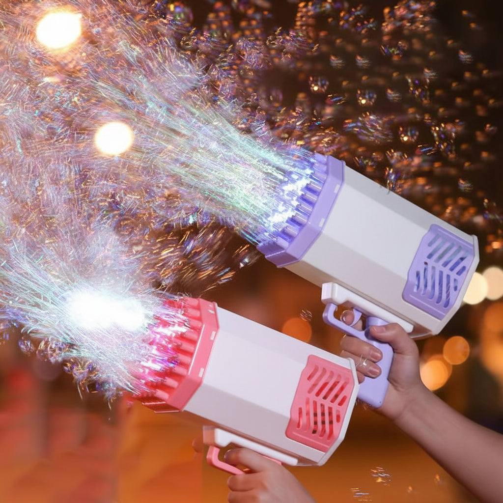 Kids Bubble Gun Toy Bubble Blower Outdoor Play Toy