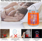 Electric Bug Zapper Mosquito Insect Trap 3-in-1 Outdoor Device