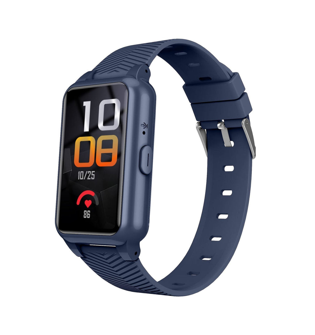 GPS Fall Detection Smartwatch for Seniors Circular Wrist Watch