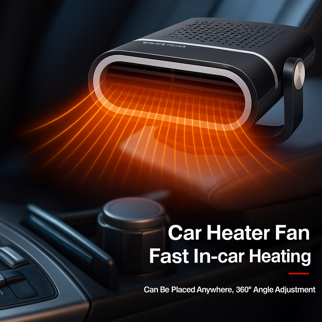 12V Car Heater Fan Heating Cooling Defrosting Unit