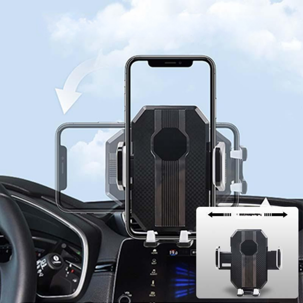 Car Phone Holder Suction Cup Dashboard Mount Adjustable Stand
