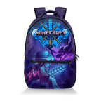 Minecraft Backpack School Bag for Gaming Students