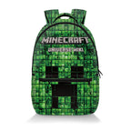 Minecraft Backpack School Bag for Gaming Students