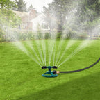 Rotating Circular Patio Sprinkler for Lawn and Garden Watering
