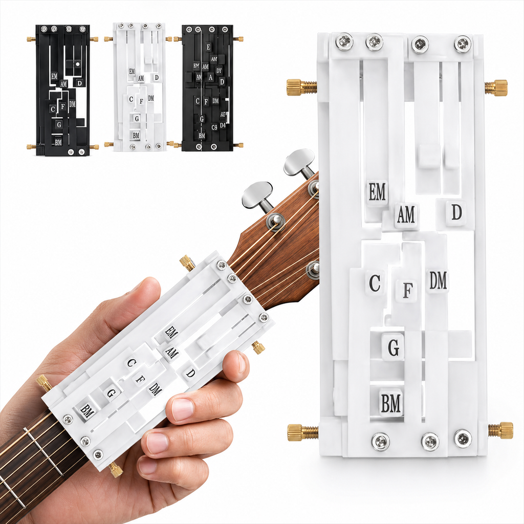 Guitar Chord Trainer Practice Tool for Beginners Learning Aid