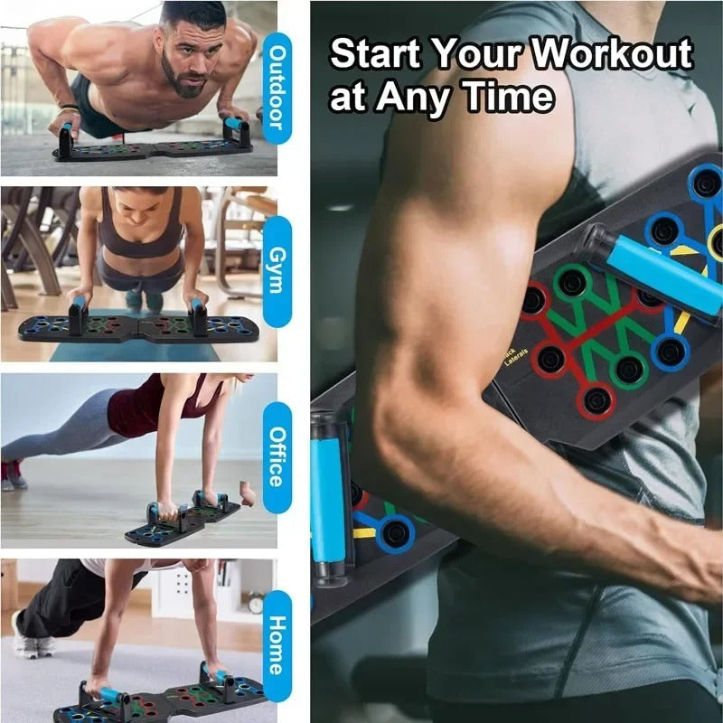 Digital Push-Up Board 30-in-1 Full Body Workout Exercise Equipment