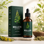 Mullein Extract Liquid Herbal Supplement for Lung Support Detox