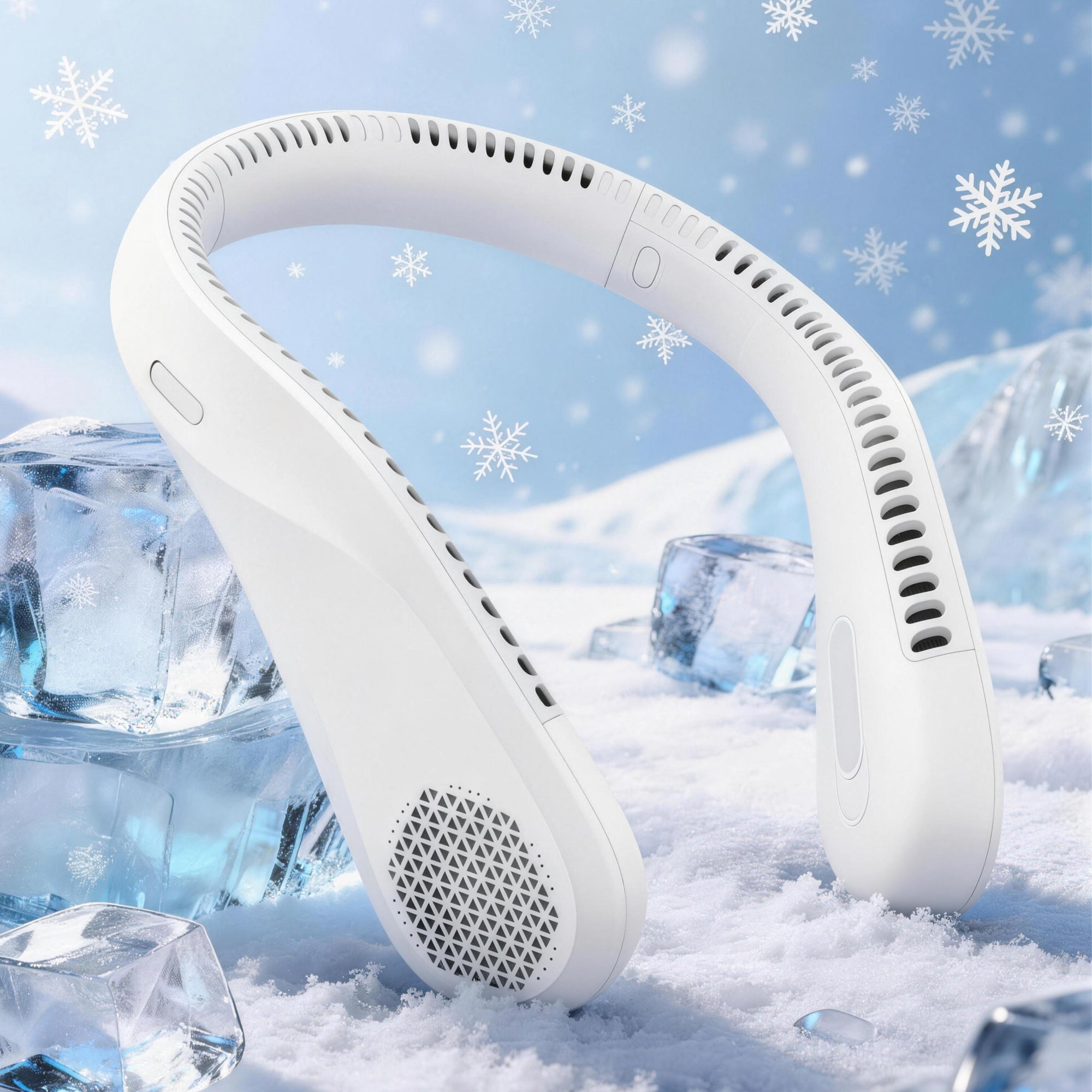 Bladeless Portable Rechargeable Hands Free Neck Cooling Fan