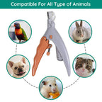 Dog Nail Clipper with Quick Sensor for Pet Grooming