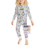 Kids Pajama Set Cotton Top and Bottom