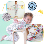 Kids Pajama Set Cotton Top and Bottom