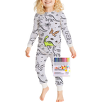 Kids Pajama Set Cotton Top and Bottom