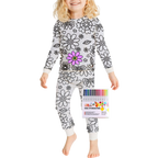 Kids Pajama Set Cotton Top and Bottom