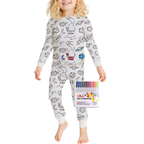 Kids Pajama Set Cotton Top and Bottom