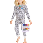 Kids Pajama Set Cotton Top and Bottom