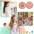 Kids Pajama Set Cotton Top and Bottom