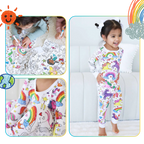 Kids Pajama Set Cotton Top and Bottom