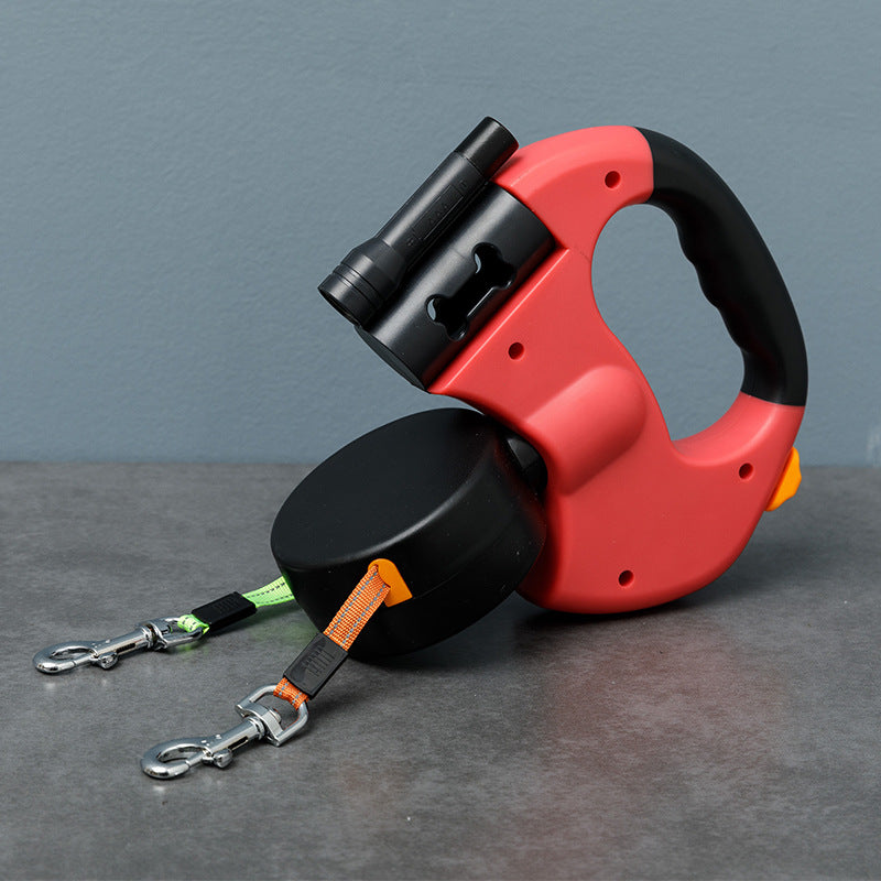 Double Dog Leash Connector Tangle Free Leash Coupler