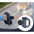 Double Dog Leash Connector Tangle Free Leash Coupler