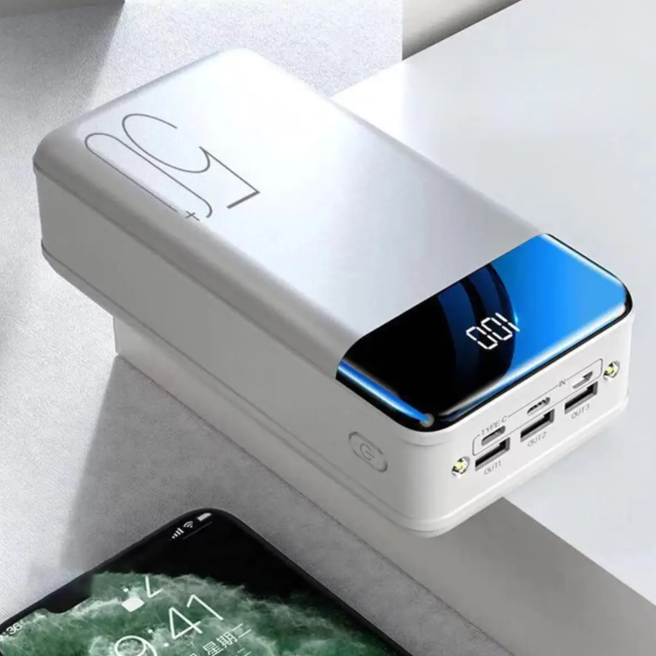 50000mAh Portable Power Bank High Capacity Fast Charging