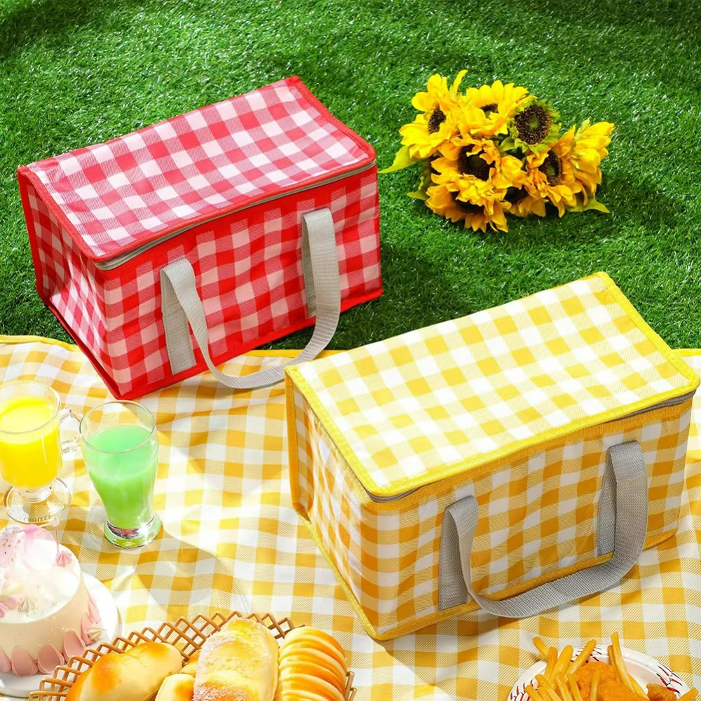Insulated Soft Sided Thermal Lunch Cooler Bag Tote