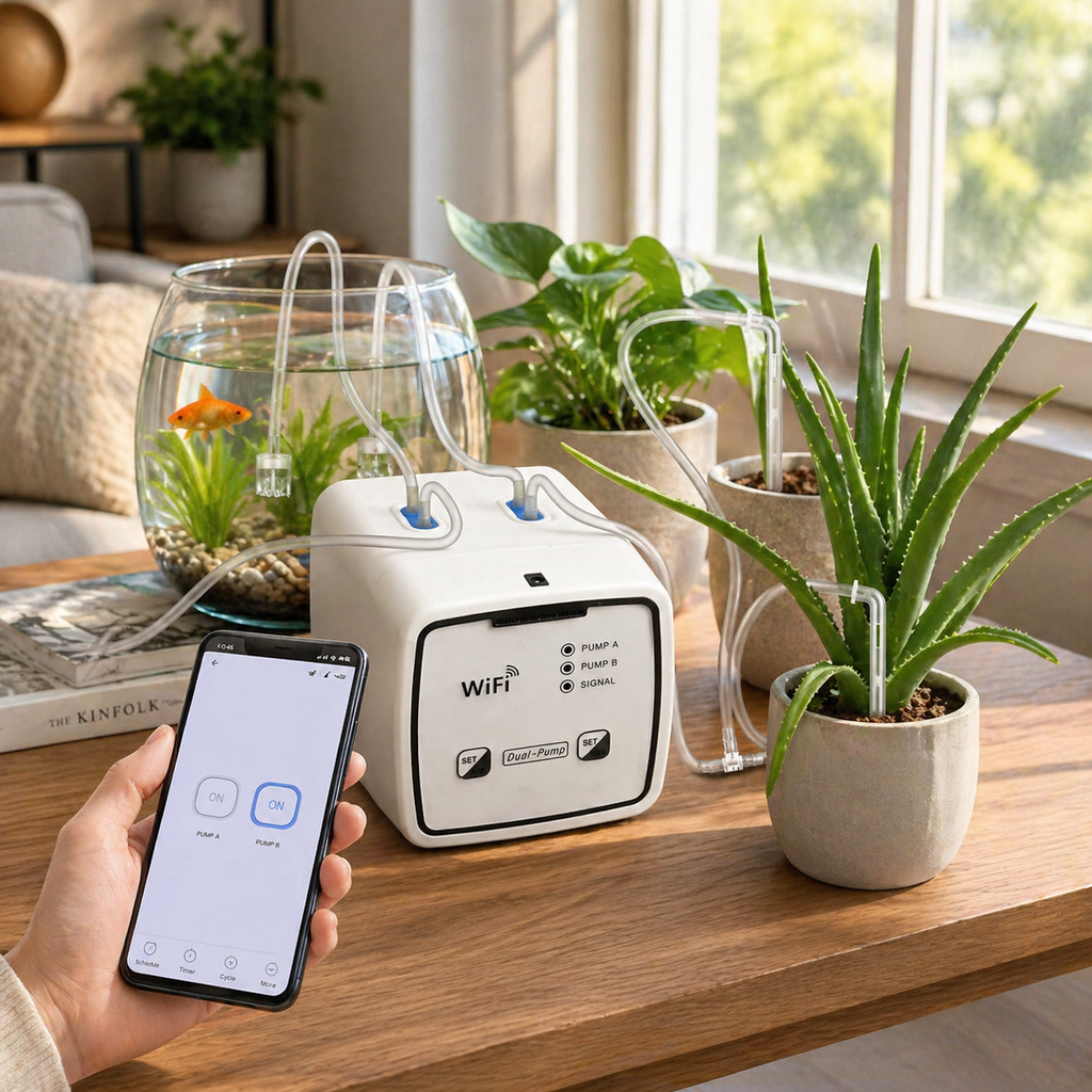 WiFi Automatic Plant Watering System for 20 Pots Smart Irrigation Kit