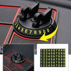 Car Mat Phone Holder Anti Slip Aromatherapy Cool Light Accessory