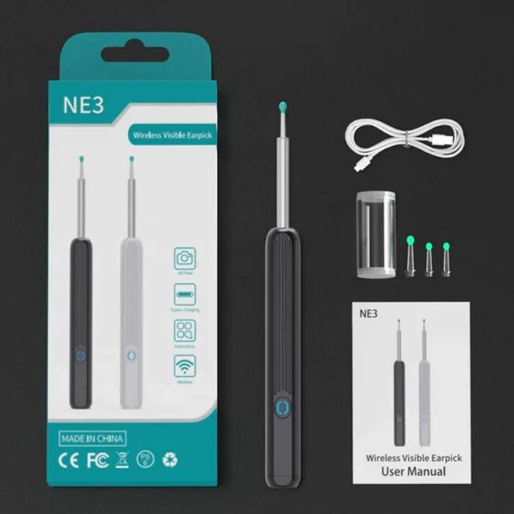 Earwax Removal Kit with Ear Scope and Cleaning Tools Set