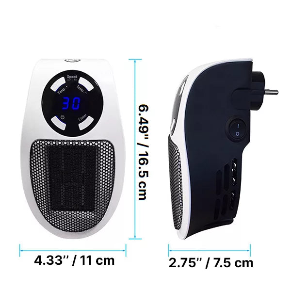 Electric Fan Heater Tower with Remote Control