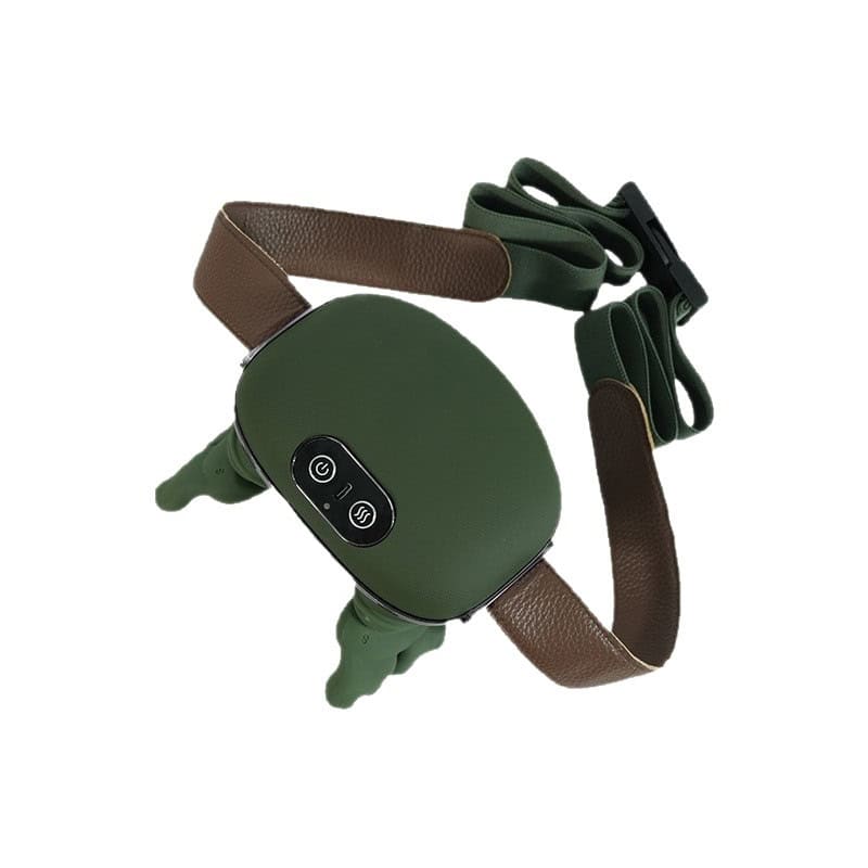 Bionic Neck Massager with Strap and Deep Kneading Nodes Hands Free